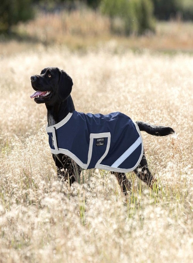 Amigo Amigo Dog Rug 100g Navy/Silver XS